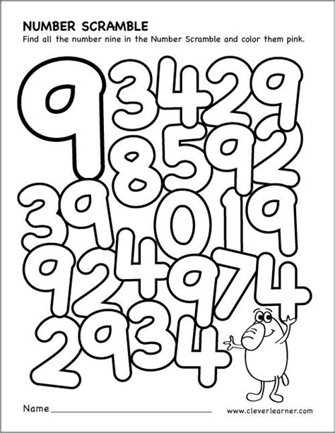 scramble numbers 1 10.